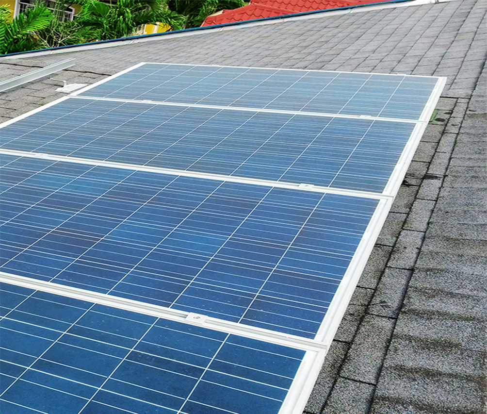 Blue solar grids