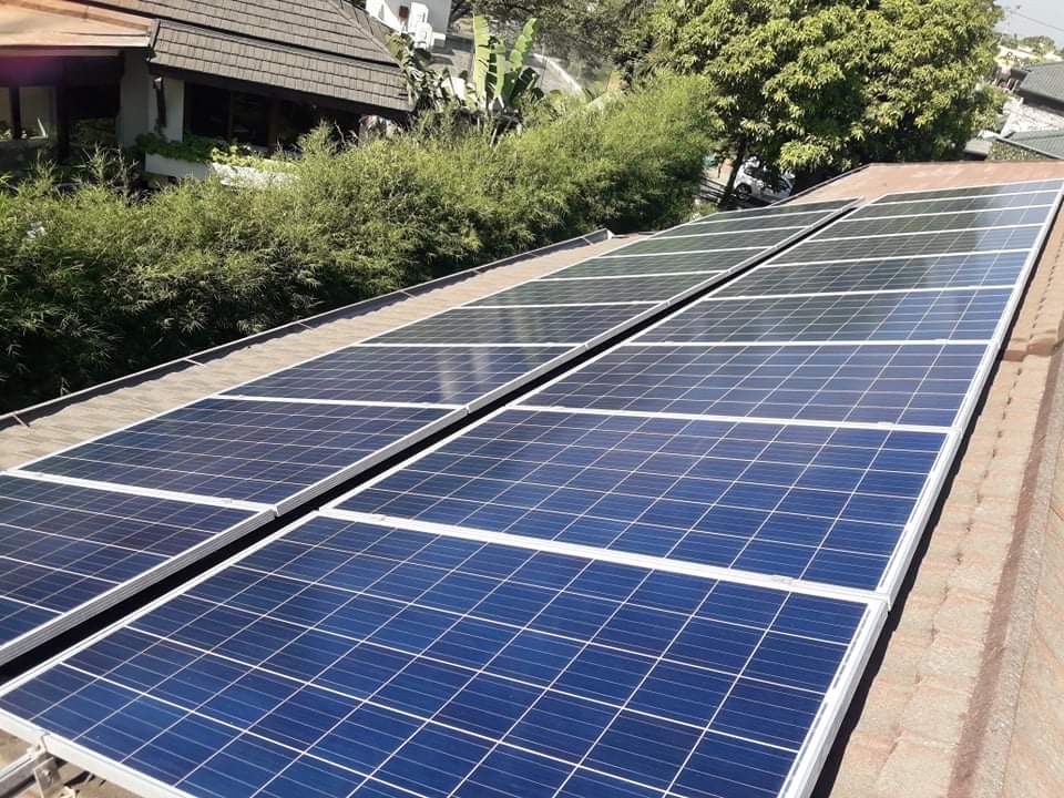Clean and maintained solar panels