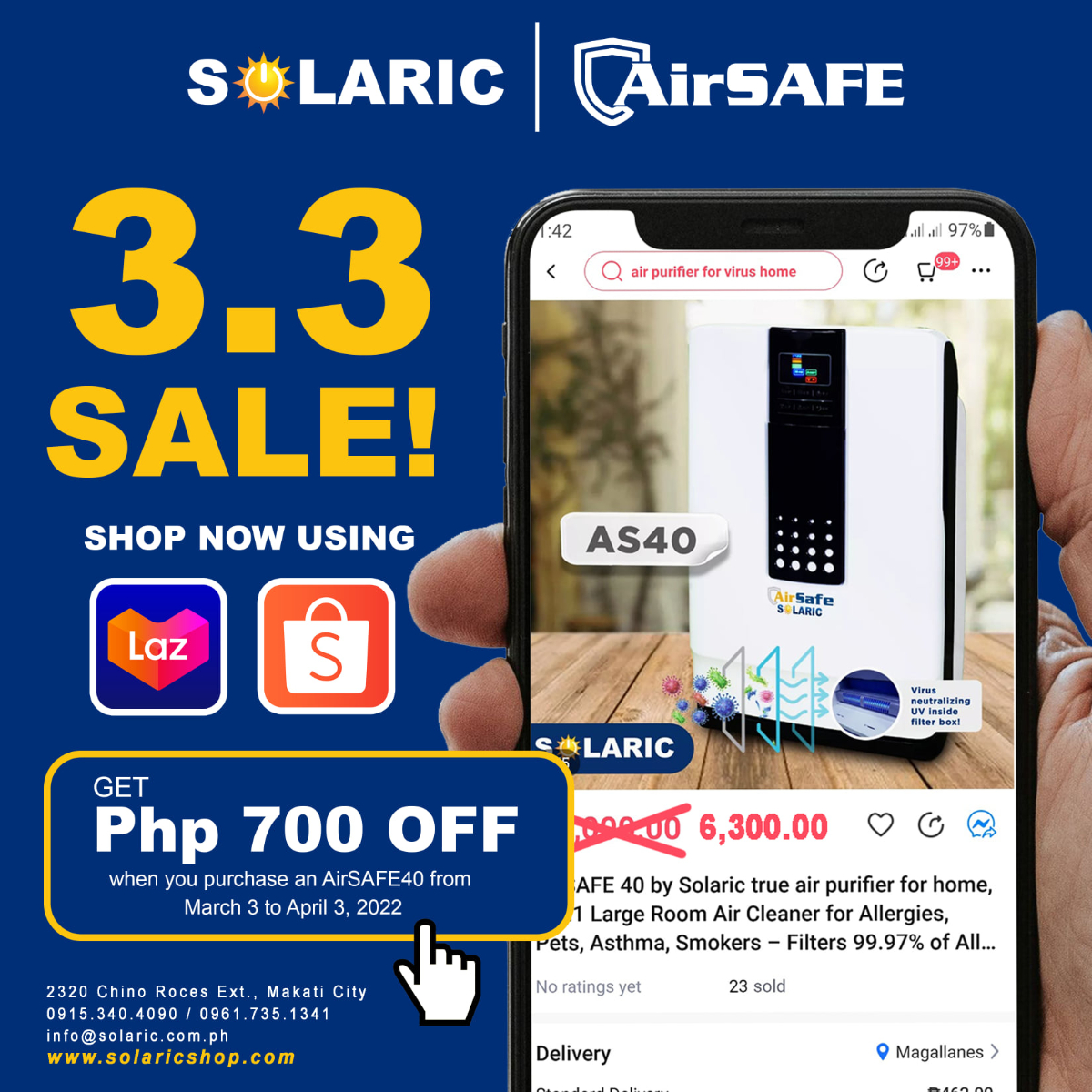 Solaric brings back its 3.3 sale