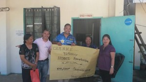 Solaric at Cirilo Montejo National High School in Tacloban, with Henkel Foundation