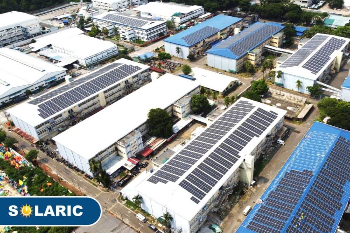Solaric commercial solar solutions that reduce energy costs and support sustainable factory growth